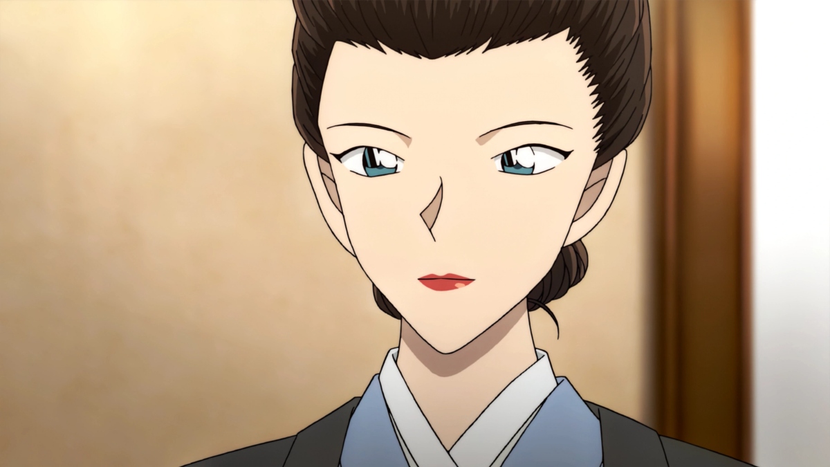 Shizuka là mẹ của Heiji và vợ của ông Heizo