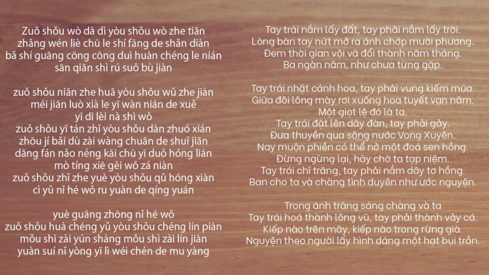 bài nhạc Trung Quốc buồn hay nhất