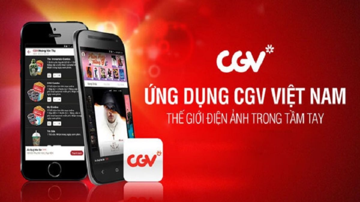 Cách Đặt vé xem phim qua ứng dụng CGV Cinemas